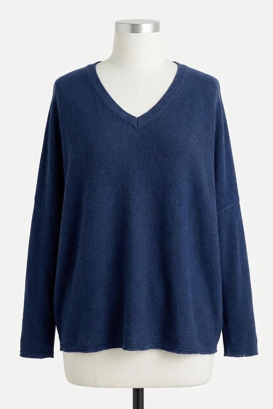 NEW XCVI zia lightweight sweater knit in airdale